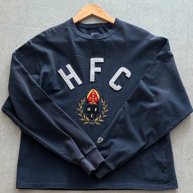 헤리티지 플로스 10주년 HFC 빅로고 맨투맨