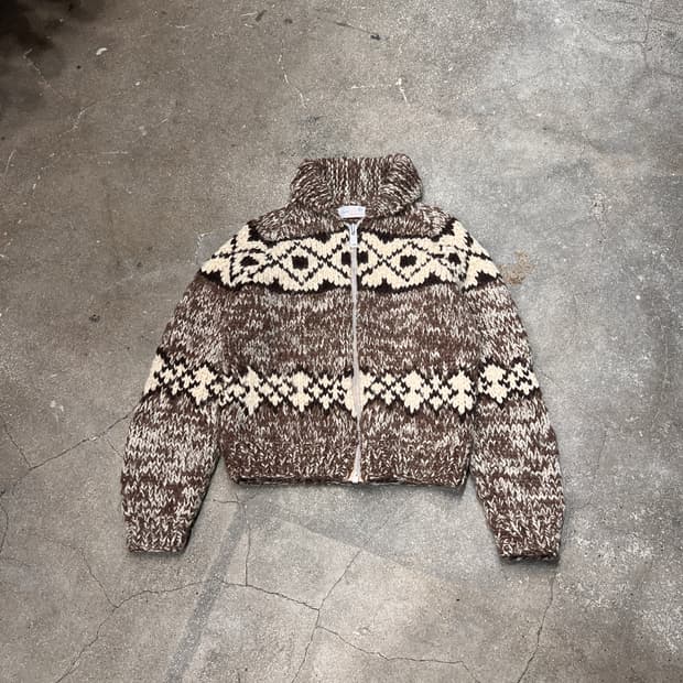 캐나다 코위찬 집업 