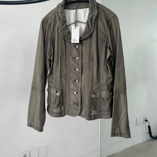 카키 빈티지 자켓 