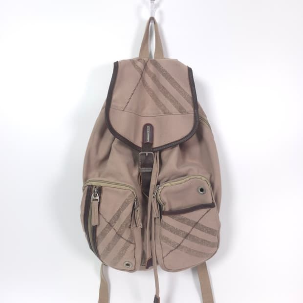 제노바 캔버스 멀티 포켓 백팩
