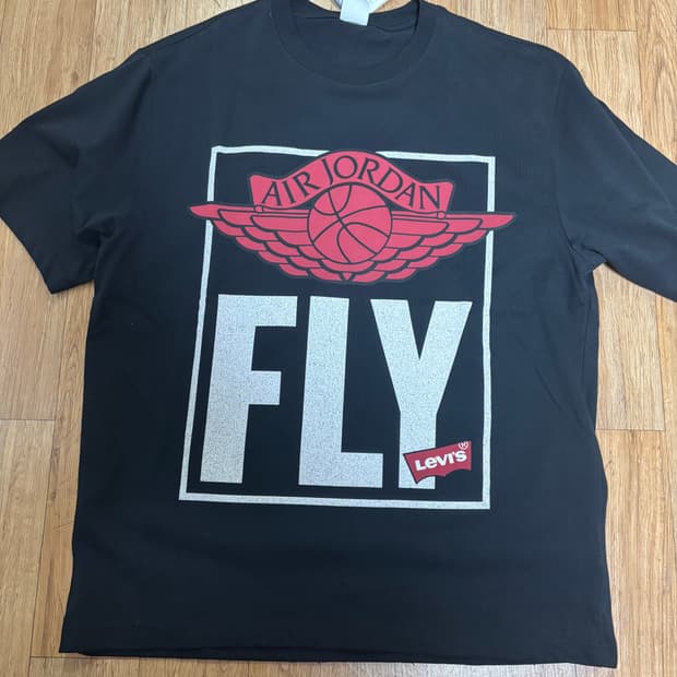 리바이스 조던 반팔티 XL 새제품