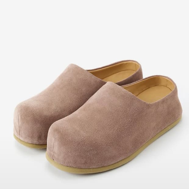 [260] DNSR 맘모스 스웨이드 뮬 핑크