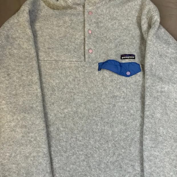 Patagonia  synchilla snap t  size M