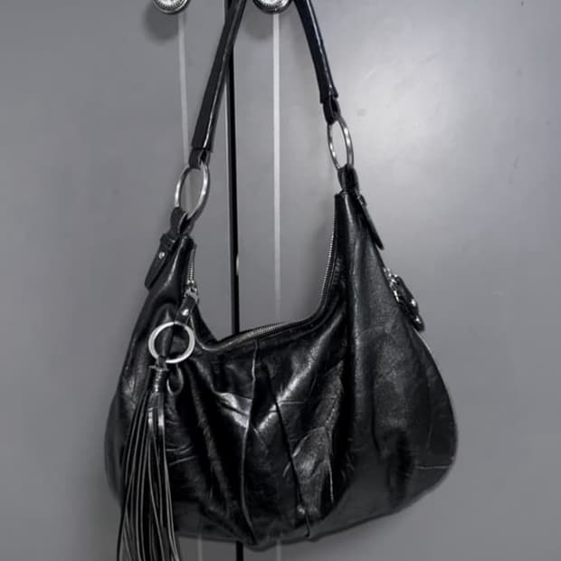 빈티지 레더 숄더백 호보백 vintage leather bag