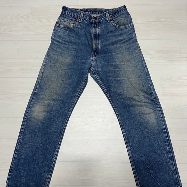 빈티지 리바이스 505 made in usa 데님 팬츠 판매합니다.