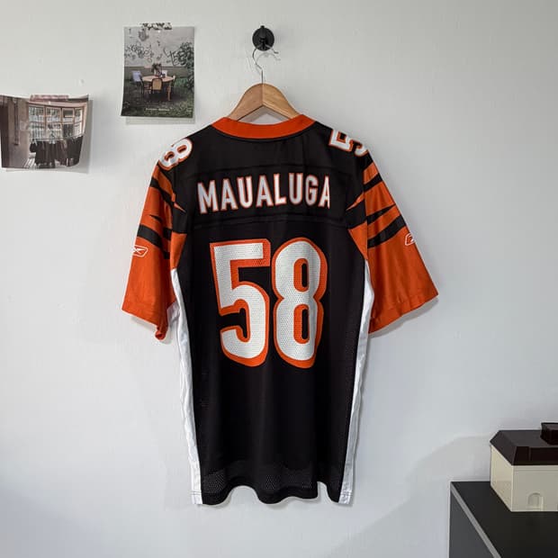 [M] 리복 NFL 신시내티 뱅골스 유니폼