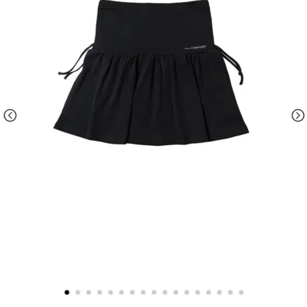구해요) 지초이 26-001 셔링스커트 블랙 shirring skirt