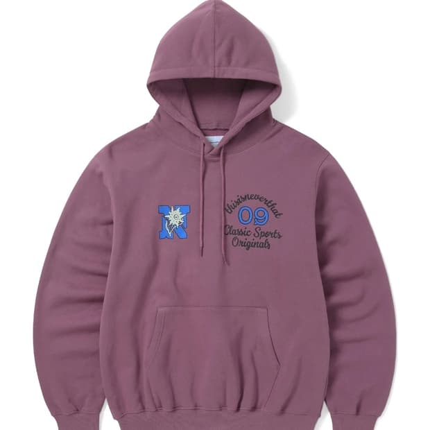 디스이즈네버댓 Edelweiss Hoodie Fuchsia 후드티
