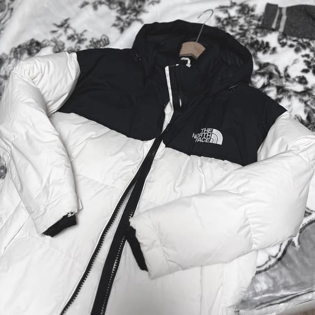 노스페이스 화이트라벨 롱패딩