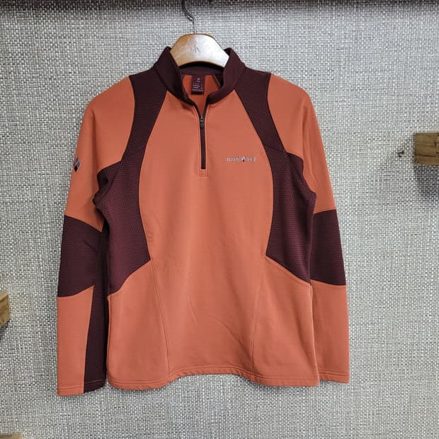 M 95사이즈 몽벨 집업 티셔츠 등산 아웃도어 