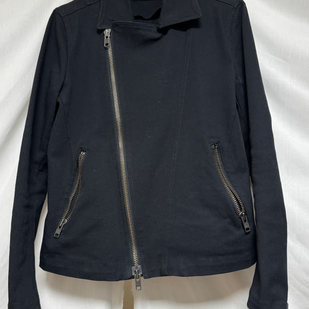 [XL] 일본 빈티지 사선 투웨이 라이더 자켓