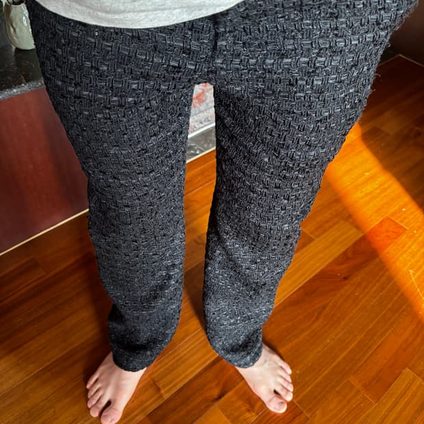 신야 코즈카 트위드 팬츠 M