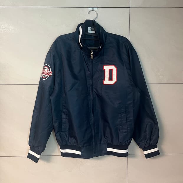 두산베어스 네포스 야구 자켓 점퍼 네이비 (90) 