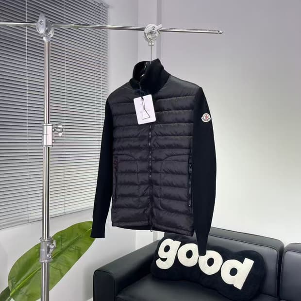 몽클레르 패딩 울 가디건 블랙 L