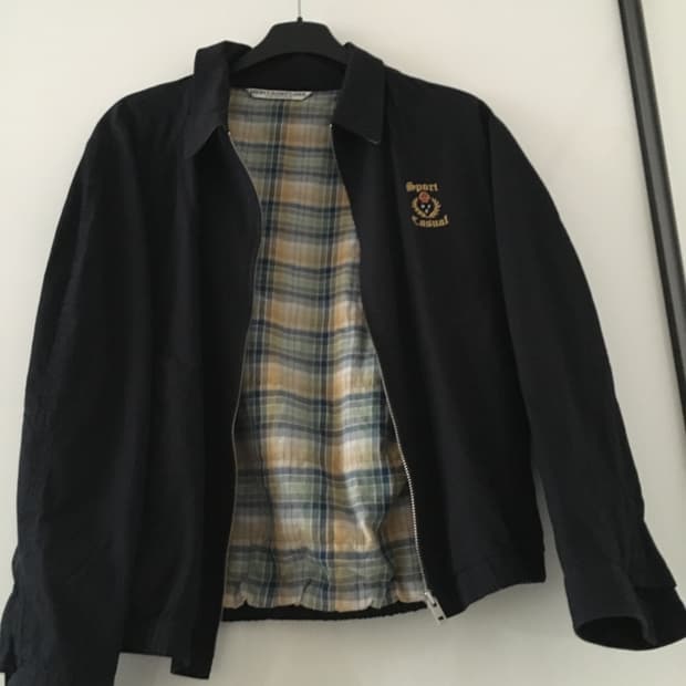 헤리티지플로스 크레스트 블루종 자켓 s 팝니다