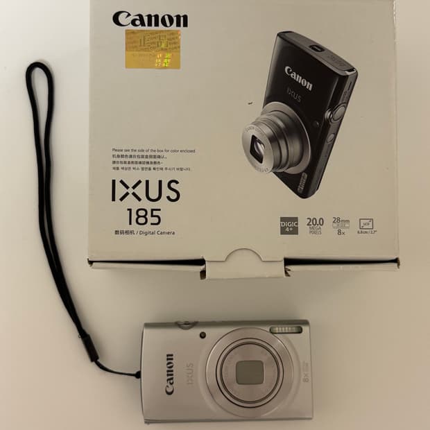 캐논 IXUS 익서스185 실버