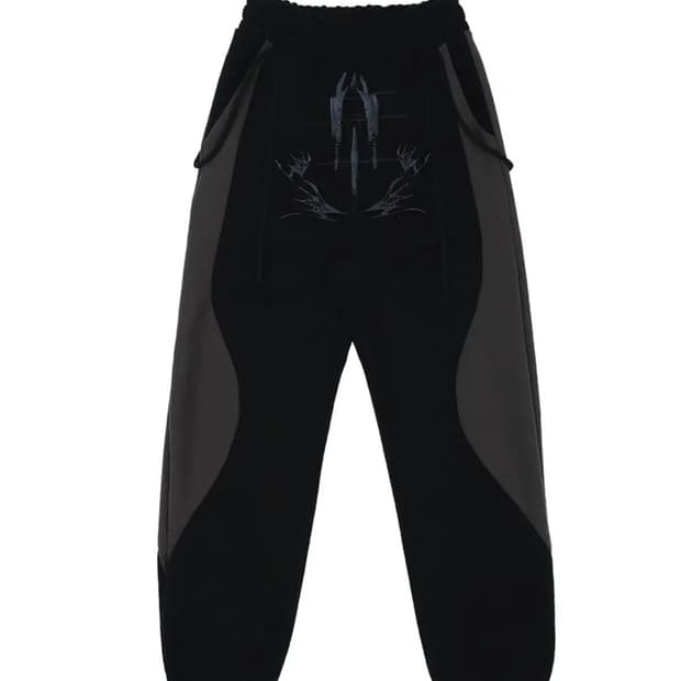 오호스 에이프런 스웻 팬츠