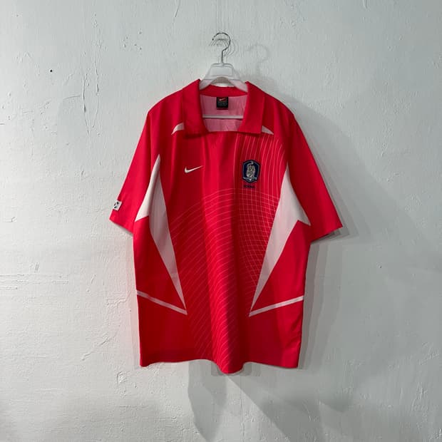 나이키 축구국대 2002 유니폼 XL
