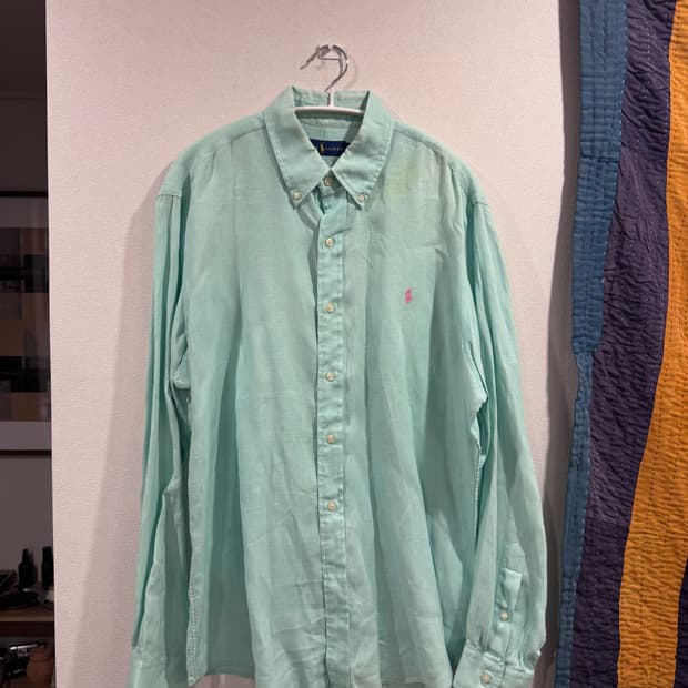폴로 랄프로렌 린넨 셔츠