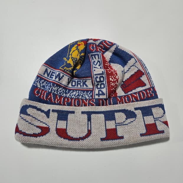 슈프림 스카프 비니