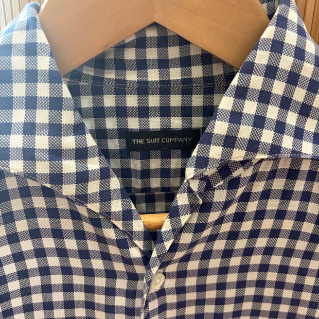 THE SUIT COMPANY Gingham Check Shirt