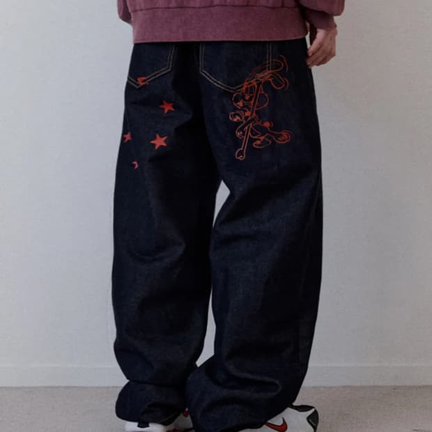 LIL RABBIT DENIM [INDIGO BLACK