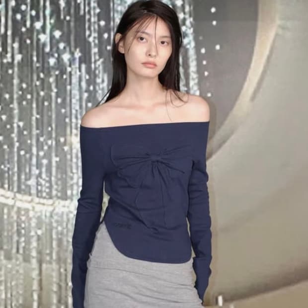 Cerric ribbon patched top 