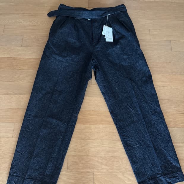 캡틴선샤인 Cotton Linen Denim Riviera Trouser