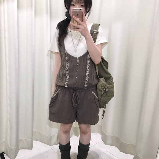 sawako lace mori overall