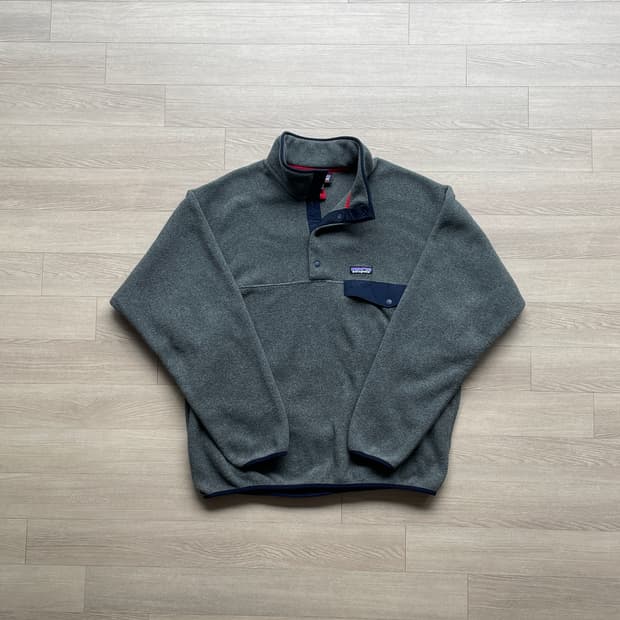 파타고니아 신칠라 니켈 네이비 그레이 플리스 patagonia