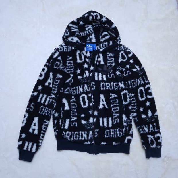 아디다스 여성 후드후리스점퍼 85 0122