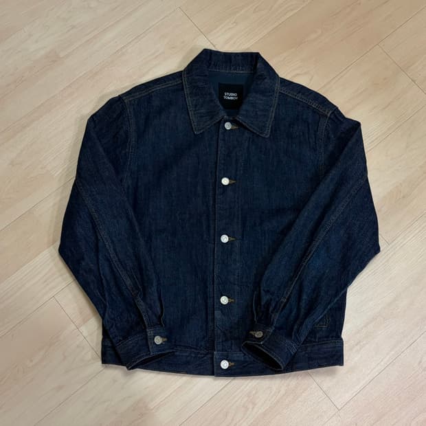 스튜디오 톰보이 진청자켓