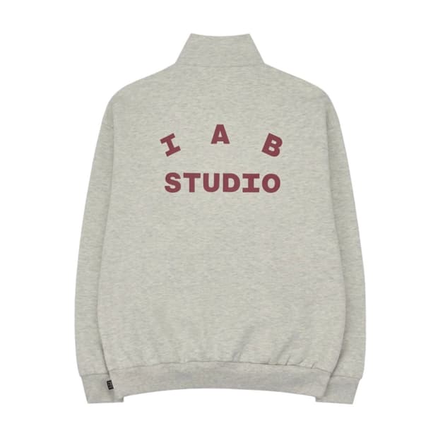 아이앱스튜디오 하프집업 오트밀 L