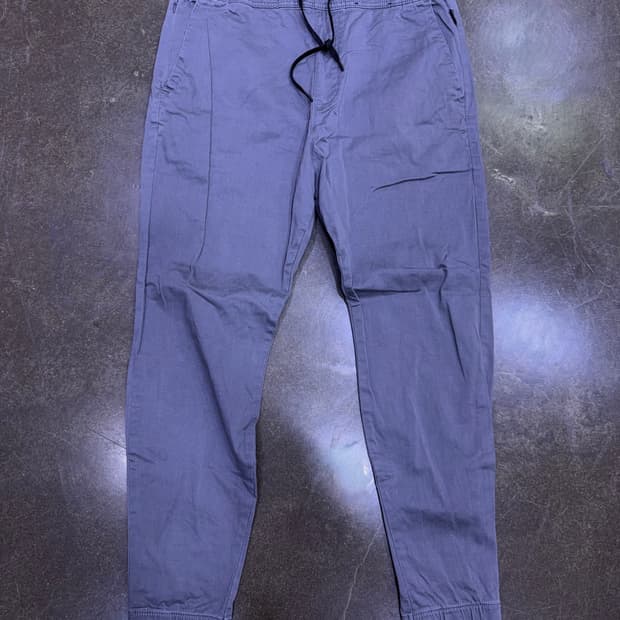 홀리스터 조거팬츠 코튼 나일론 혼방 그레이 XL