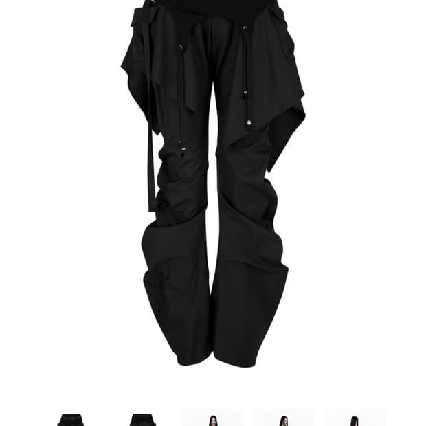 카시코랩스커트팬츠 블랙