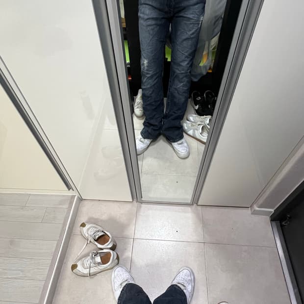 Japanese vintage guess jeans 플레어진