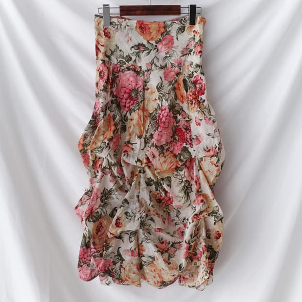 cloud flower skirt