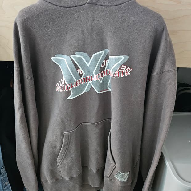 네이버후드 스케이트 후드티셔츠