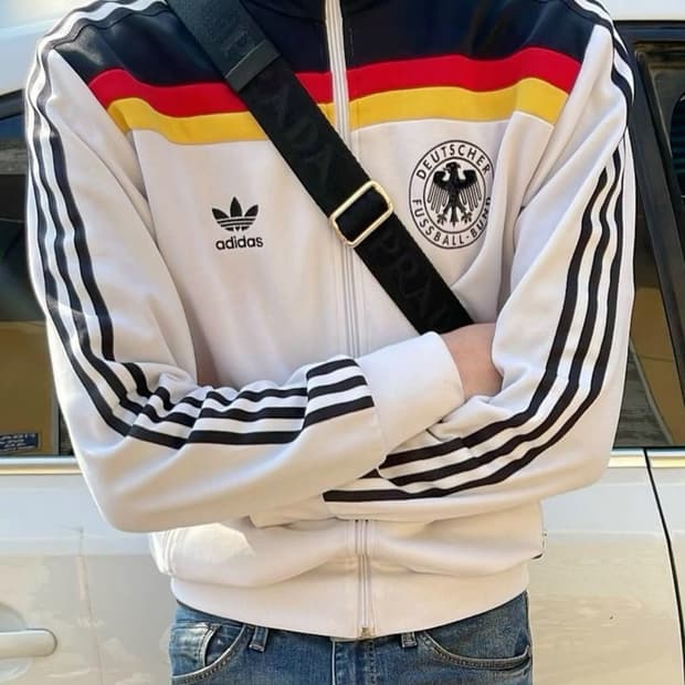 아디다스 독일 트랙탑 져지