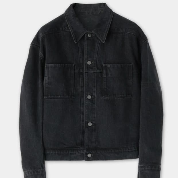 쿠어 더블 포켓 트러커 자켓