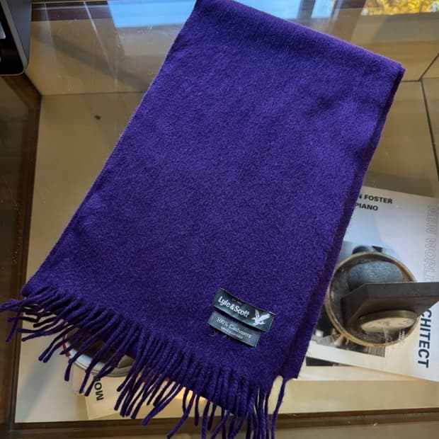 라일앤스콧 캐시미어 머플러