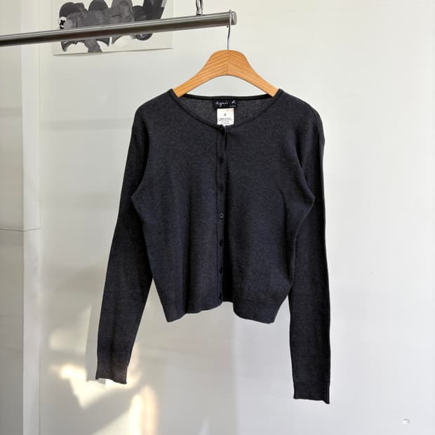 AGNES B. (Made in France) 가디건