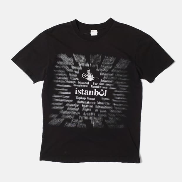 1990's "istanbul" TypographyT-shirt