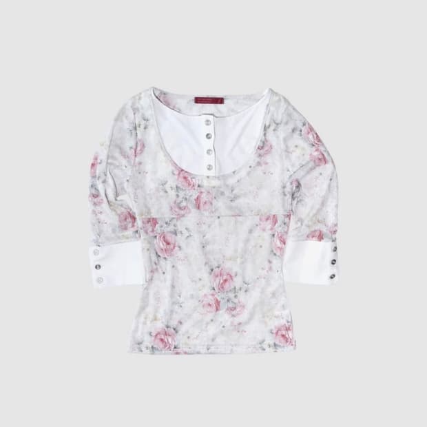 인앤양인하모니 Layered top, rose