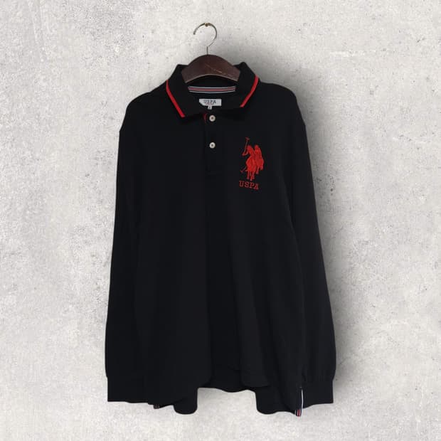 폴로 아센 긴팔 폴로 셔츠 (105/XL)