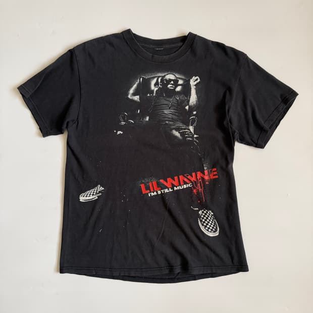 2011 Lil Wayne i’m still music Tour Tee