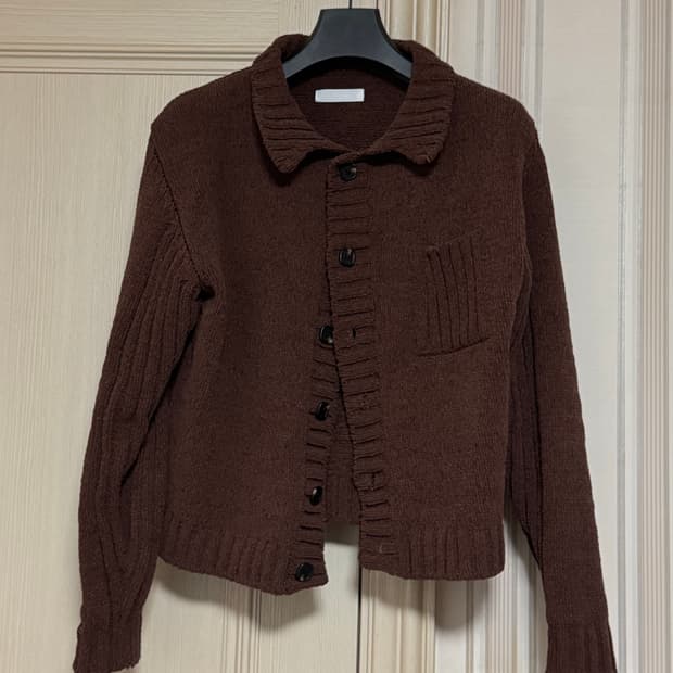 48 aieul cop knit cardigan 아이엘 콥 니트 가디건