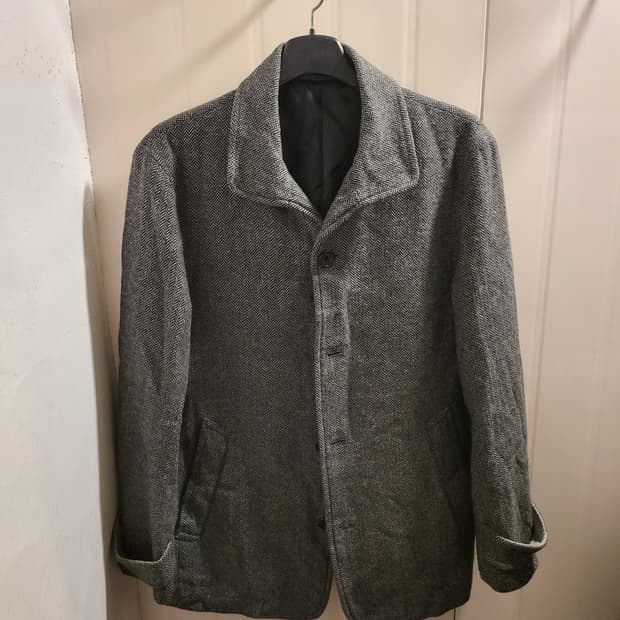 타케오키쿠치 헤링본 자켓 L