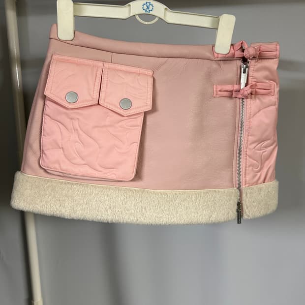 펑첸왕 퀼트 미니스커트
