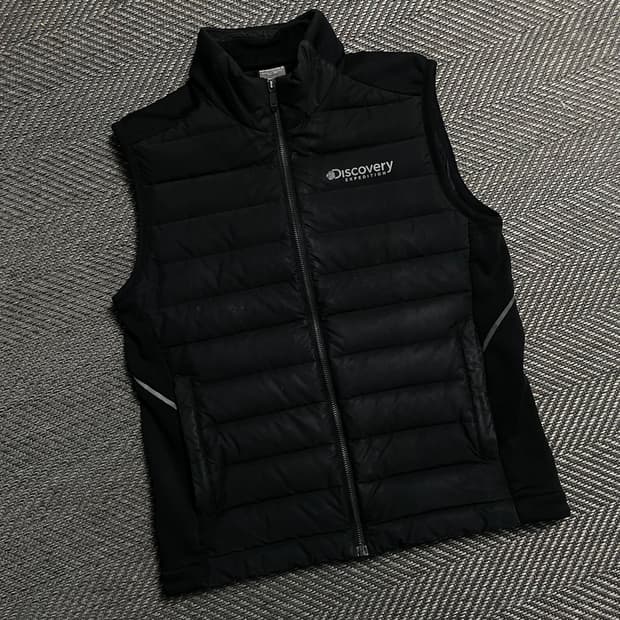 디스커버리 마운틴 구스다운 경량 패딩 베스트y 5409